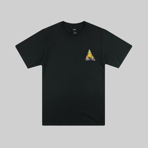 Футболка HUF TS01516 BLACK, размер XL, черный