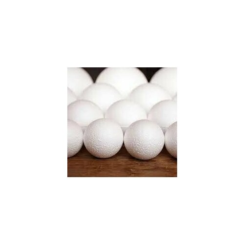 Набор фактурных шаров из пенопласта, диаметр 5 см. 10 штук в упаковке