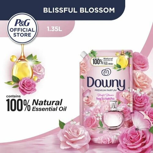 Кондиционер для белья парфюмированный Downy Blissful Blossom 1350 мл.