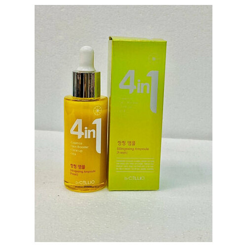 Сыворотка для лица витаминная Dr.CELLIO 4in1 SSigssing Ampoule (Fresh) 50мл