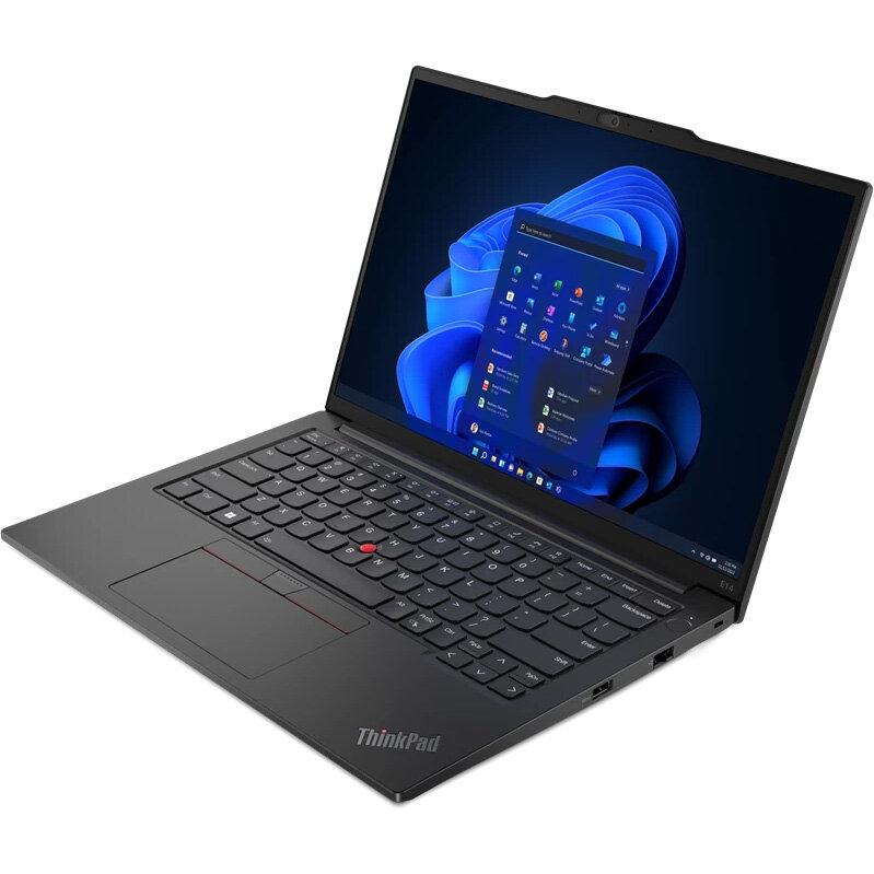 Ноутбук Lenovo ThinkPad E14 Gen 5 21JSS0Y500 (14", Ryzen 7 7730U, 16Gb/ SSD 512Gb, Radeon Graphics) Черный - фото №2