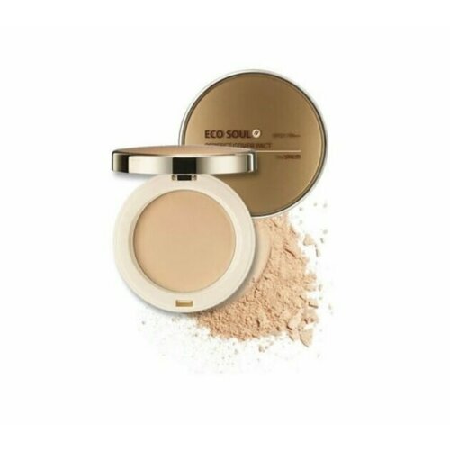 The Saem Пудра компактная №23 Eco Soul Perfect Cover Pact №23 Natural Beige, 11г