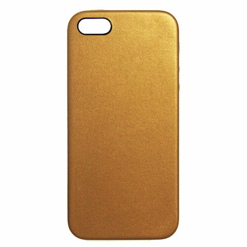 Чехол для iPhone 5/5S, Careo Leather Case Gold, золотой