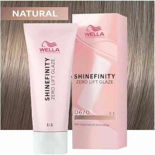 Wella SHINEFINITY 06/0 Гель-крем Natural Brandy 60 мл wella shinefinity 07 12 гель крем cool mushroom 60 мл