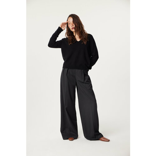 фото Пуловер fashion rebels, размер l, черный