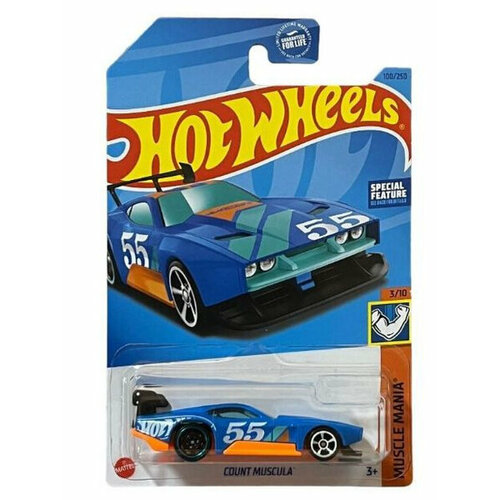 Машинка Hot Weels - коллекционная модель Count Muscul машины hot wheels набор из 9 игрушечных машинок
