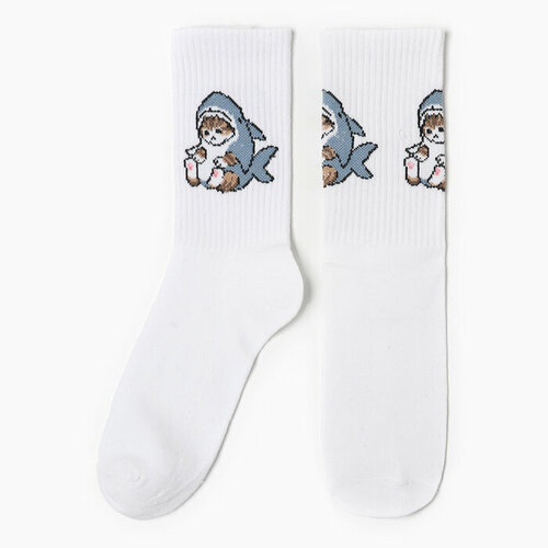 фото Носки hobby line, размер 36/40, белый