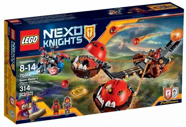 Конструктор LEGO Nexo Knights 70314 Beast Master's Chaos Chariot