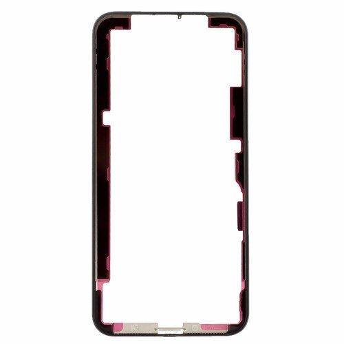 Рамка дисплея (тачскрина) G+OCA Pro для iPhone XS черный планка крепежная шлейфов дисплея тачскрина верхних шлейфов iphone 11 pro max