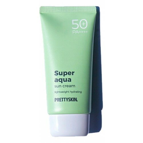 Солнцезащитный крем "PrettySkin Super Aqua SPF 50", 70 мл