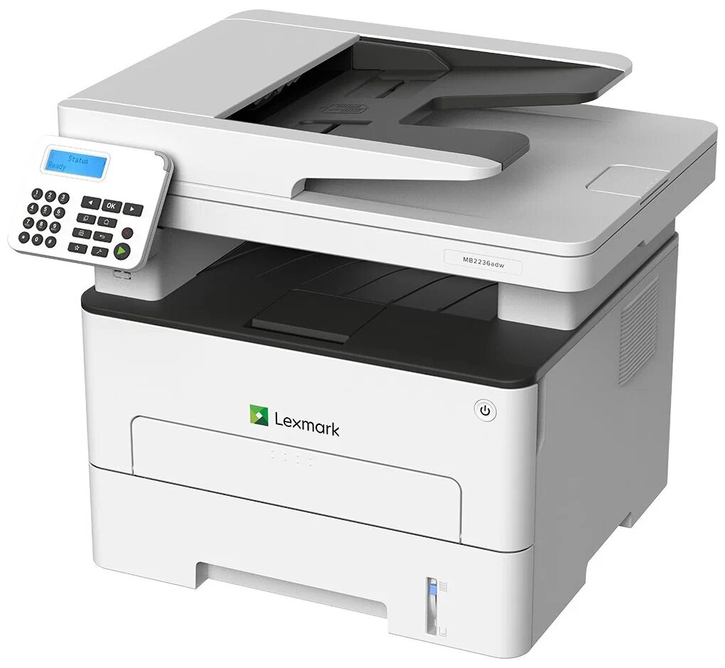 МФУ лазерное Lexmark MB2236adw, ч/б, A4, черный/белый