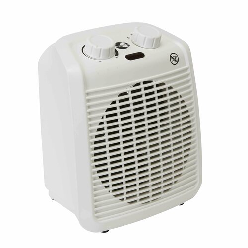 Тепловентилятор спиральный электрический Equation с механическим термостатом 2000 Вт цвет белый 219600₽