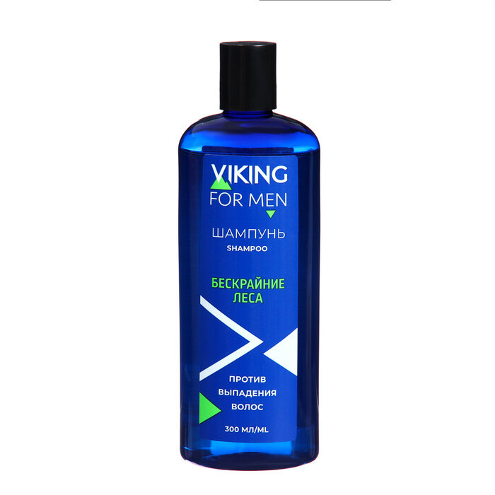 Мужской шампунь против выпадения волос Viking Косметика Viking Бескрайние леса, 300 мл