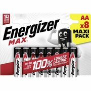 Элемент питания Energizer Max LR6 AA бл 8