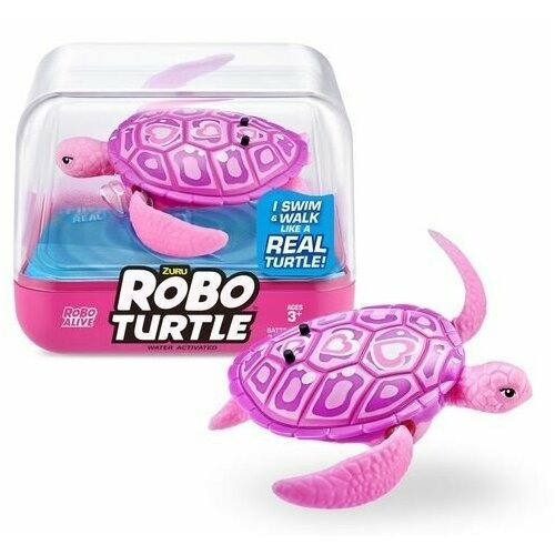 Игрушка ZURU ROBO ALIVE Robo Turtle плавающая черепаха