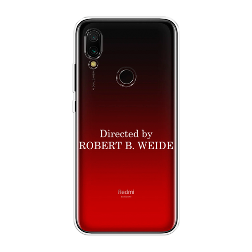 Силиконовый чехол на Xiaomi Redmi 7 / Сяоми Редми 7 Robert B Weide, прозрачный силиконовый чехол на xiaomi redmi s2 redmi y2 сяоми редми s2 robert b weide прозрачный