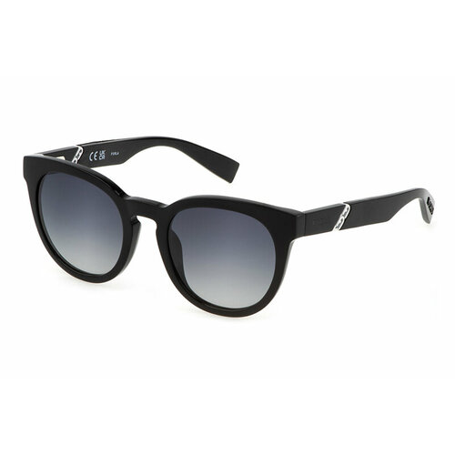 Солнцезащитные очки FURLA, серый, черный furla 593v 700