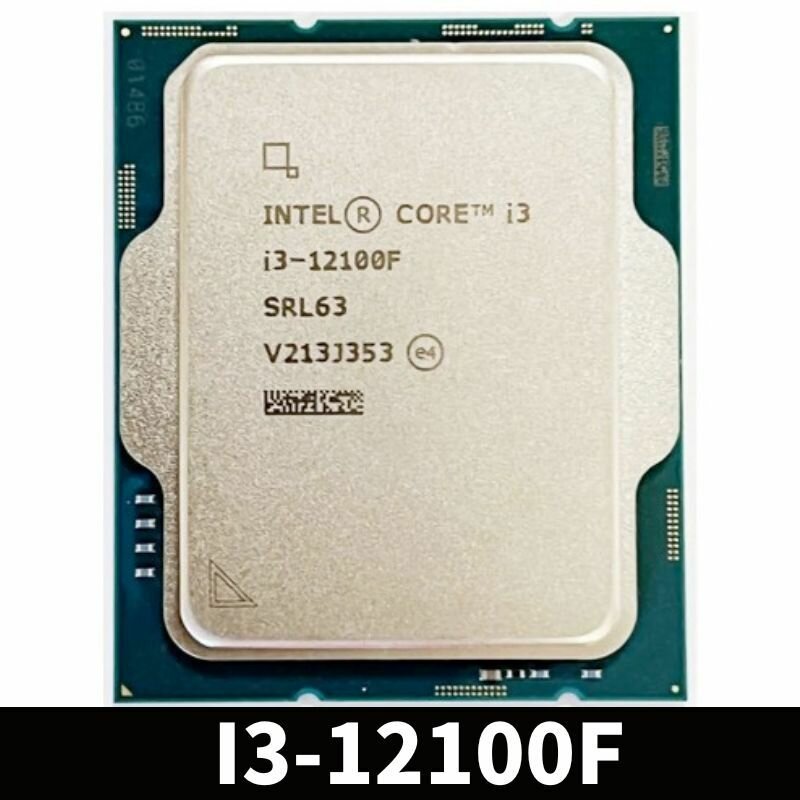 Процессор Intel i3 12100F OEM (без кулера)