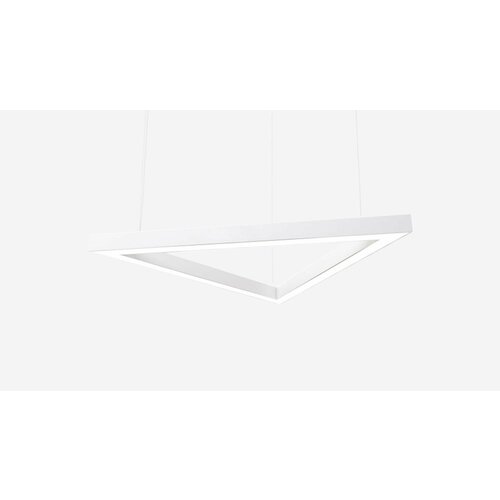 Подвесной профильный светильник треугольник белый SILED TRIGON-PROF 1960х1700х50х70 (135 Вт)