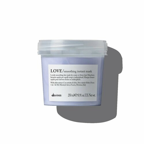 Davines Разглаживающая маска для вьющихся волос Love Smoothing Instant Mask 250 мл маска для волос davines smoothing instant mask 250 мл