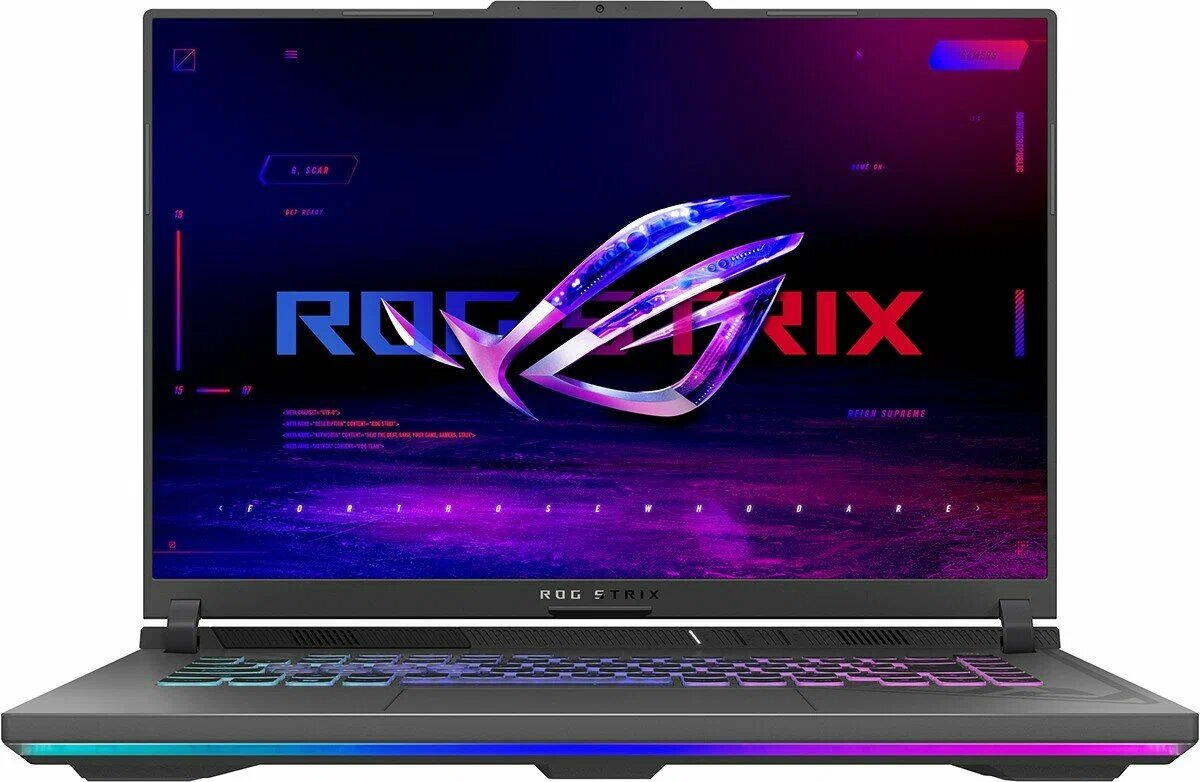 Игровой ноутбук Asus Rog Strix G16 G614JI-N4414 i7 13650HX/32GB(RAM)/RTX 4070(8GB)/16.0/WQXGA(2560X1600)/IPS/165Hz/DOS