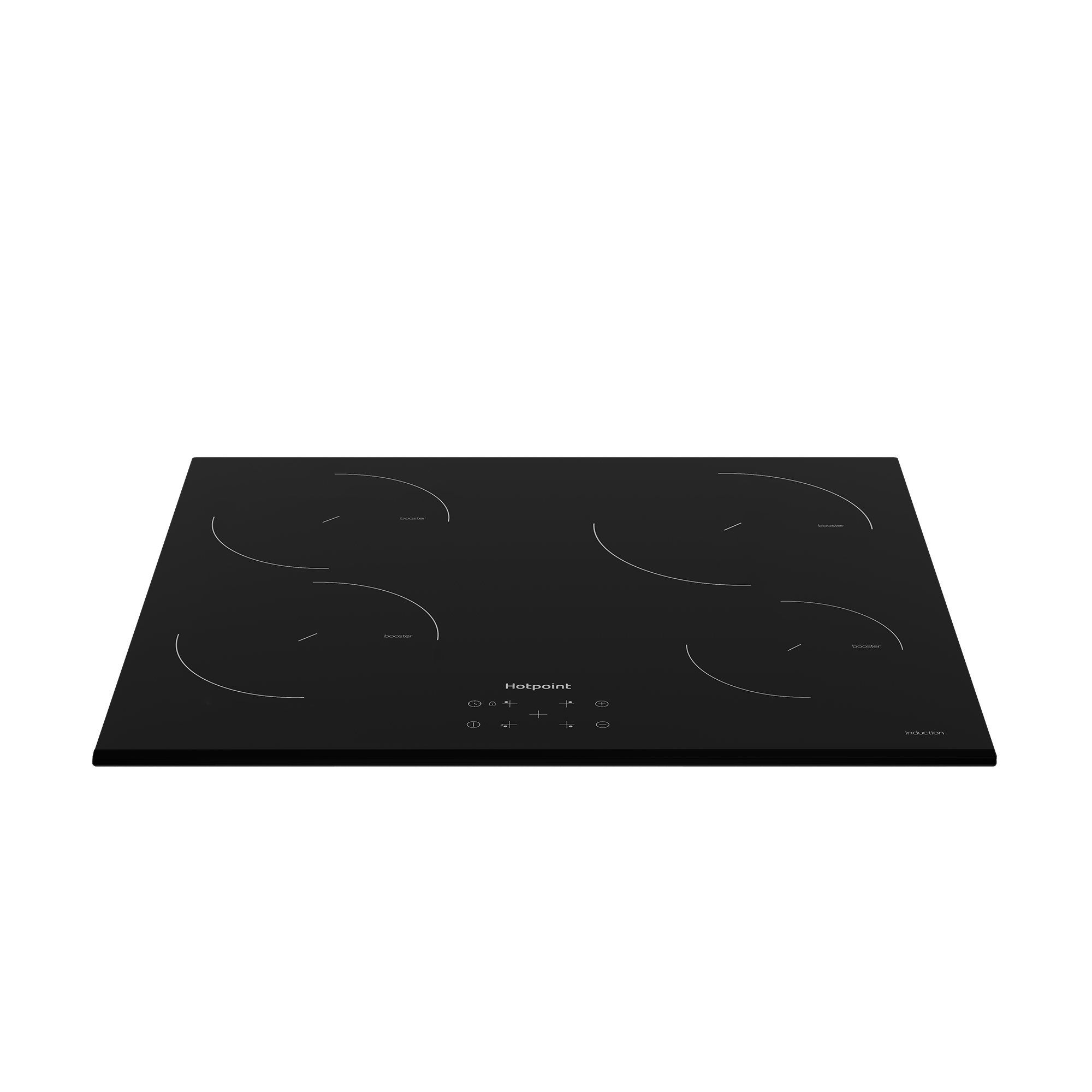 Электрическая варочная панель Hotpoint HQ 1460S BF 58 см 4 конфорки цвет черный - фото №13
