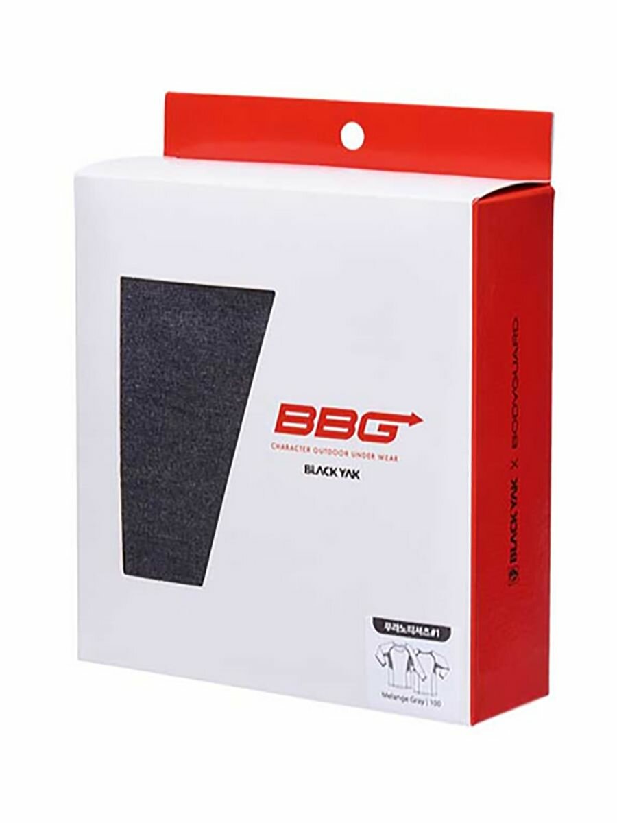 Термолонгслив Black Yak, размер 95, серый/синий — фото 1