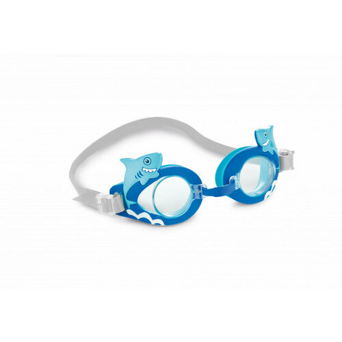 Очки для плавания Fun Goggles Акула, 3-8 лет