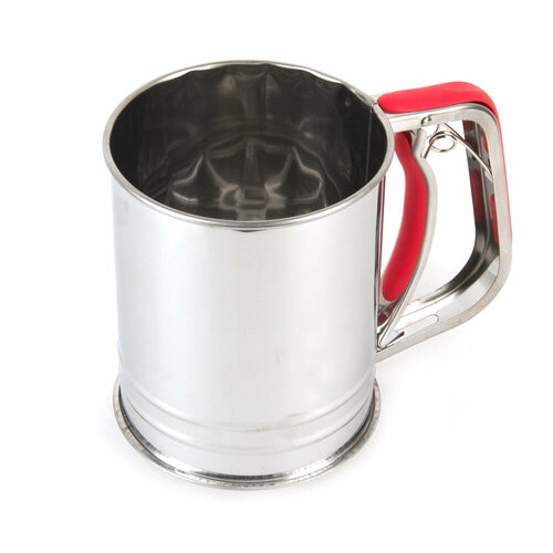 Кружка - Сито для Просеивания Муки с Двойной Сеткой D 95см H 125см не 793₽