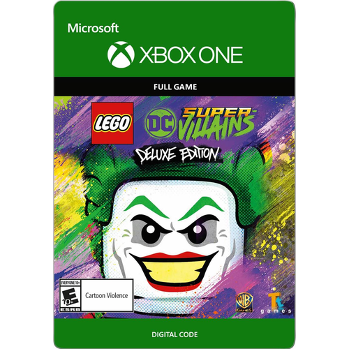 Игра LEGO Суперзлодеи DC Deluxe Edition, цифровой ключ для Xbox One/Series X|S, Русский язык, Аргентина
