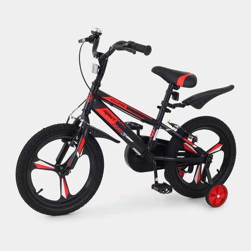 Велосипед двухколесный детский RANT Eclipse черно-красный 16