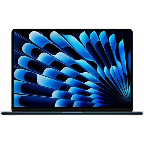 15.3 Ноутбук Apple MacBook Air 15 2024 2880x1864, Apple M3, RAM 8 ГБ, SSD 256 ГБ, Apple graphics 10-core, macOS, Midnight MRYU3, русская раскладка (гравировка)