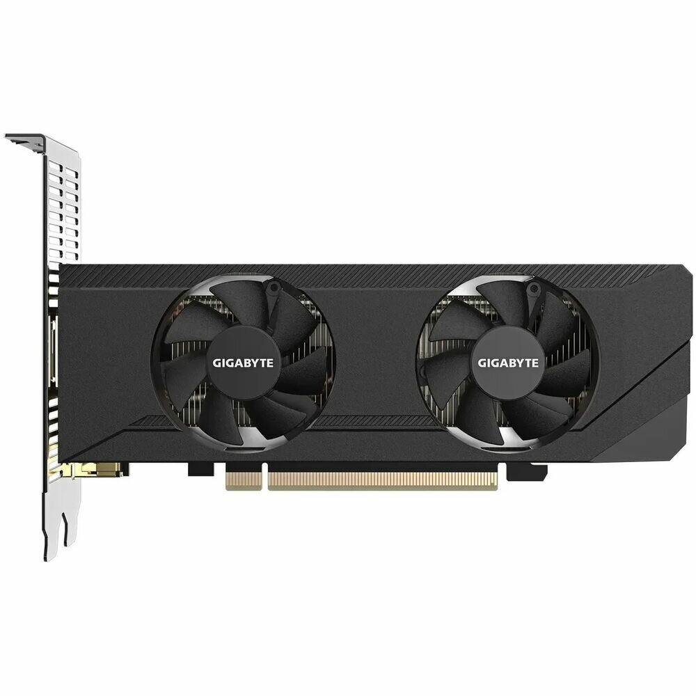 Видеокарта Gigabyte GeForce RTX 3050 6144Mb, OC Low Profile 6G (GV-N3050OC-6GD) 2xHDMI, 2xDP, Ret