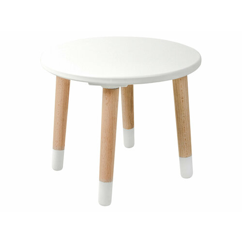 Детский табурет Первый Мебельный Эмиль Белый Натуральный 3570₽