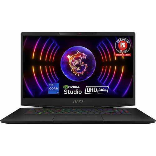 Ноутбук MSI Stealth 17 173 2560x1440 240hz QHD IPS Intel Core i9-13900H 32GB DDR5 2TB SSD NVIDIA GeForce RTX 4080 Win 11 A13VH-008US 29419000₽