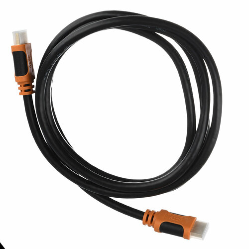 00-00027308 Кабель HDMI (m)-HDMI (m) 1.8м ПВХ ver.2.0 4K 60Hz, черный, в пакете, GoPower