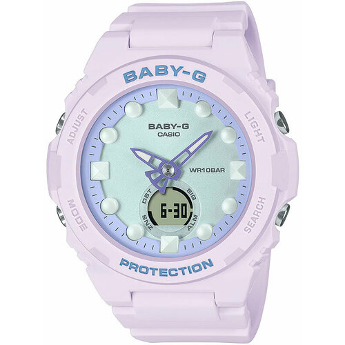 фото Наручные часы casio baby-g, фиолетовый
