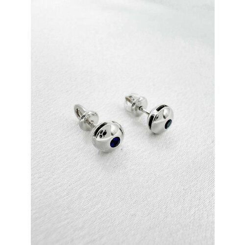 Серьги пусеты золото, 585 проба