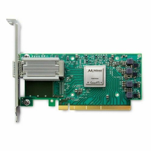 Сетевой адаптер Mellanox MCX555A-ECAT ssd диск samsung hhhl pcie pm1735 6 4 тб pcie 4 0 x8 nvme 3d tlc mzplj6t4hala 00007