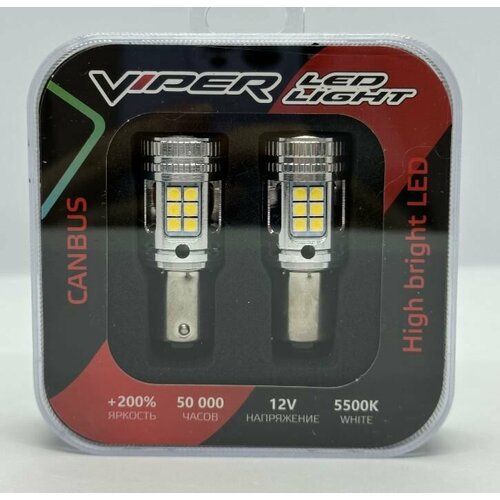 Комплект светодиодных ламп (LED) Viper 1157 3030 24SMD Canbus