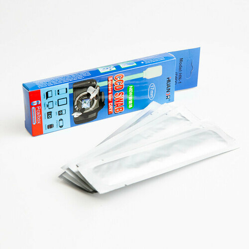 Набор сухих швабр 17 мм 6 шт Huanuo CCD/CMOS Swab WETt Kit набор для чистки фототехники fb tech kit airblower