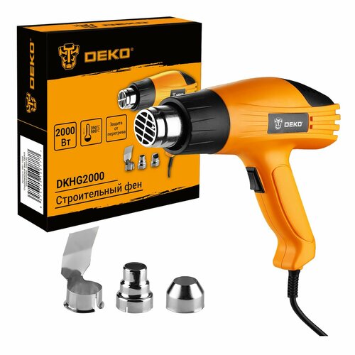 Строительный фен DEKO DKHG2000 2000 Вт 1640₽