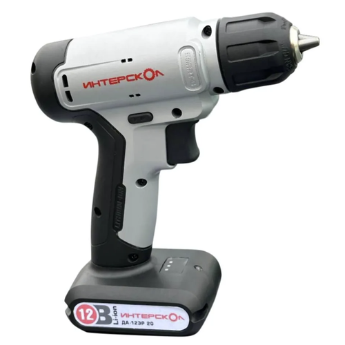 Аккумуляторная дрель-шуруповерт Интерскол ДА-12 ЭР 20 Smart 1799₽