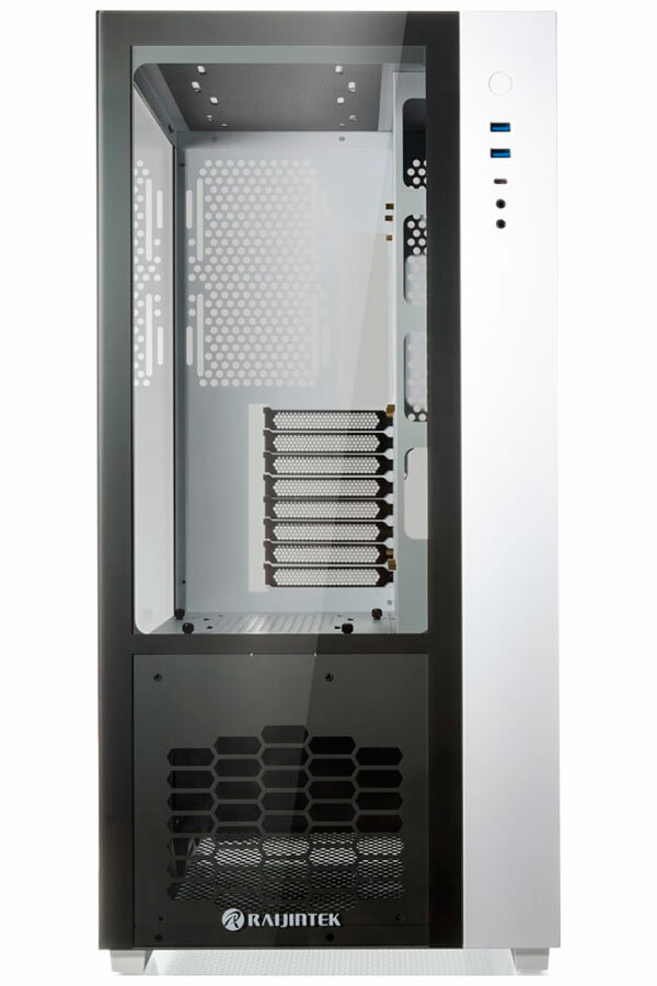 PAEAN PREMIUM WHITE 0R20B00209, Aluminum, ATX/MICRO ATX/MINI-ITX, USB3.0x2, Type Cx1, HD Audiox1 RAIJINTEK - фото №7