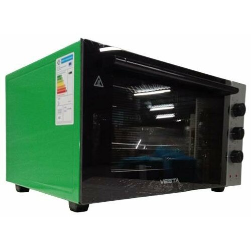 Мини печь VESTA MP-V 2342 E 42л серо-чёрная зелёная 807000₽