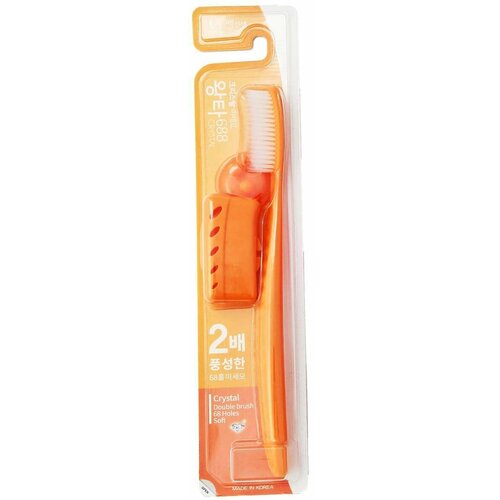 Samjung Зубная щетка с колпачком и держателем-присоской средняя жесткость Misorang Toothbrush Wang Ta 330₽