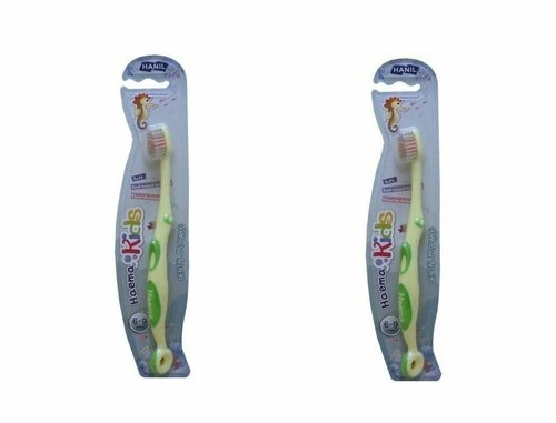 Dental Care Зубная щетка детская Children Tooth Brush Seahorse, зелёная, 2 шт