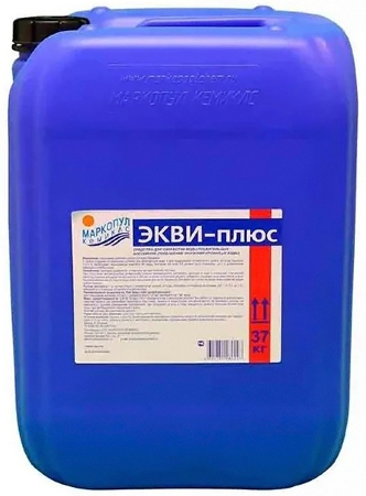 Жидкий pH плюс для бассейна Маркопул Кемиклс Экви-плюс канистра 30л (37кг)