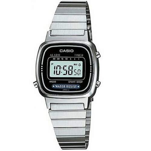 фото Наручные часы casio la670wa-2d, серый, синий