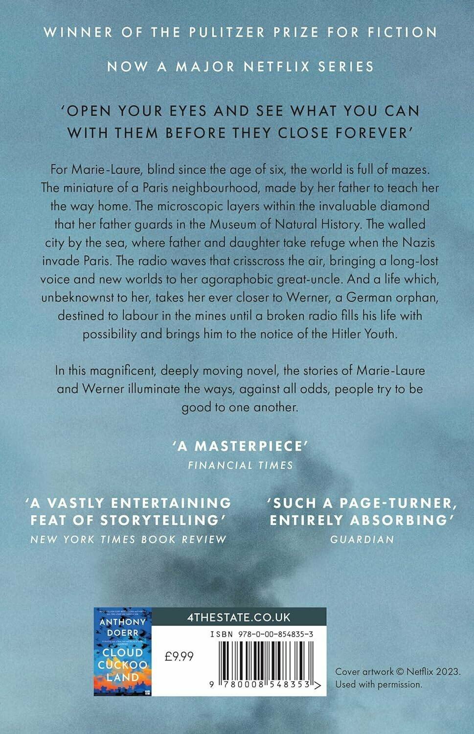 Anthony Doerr. All the light we cannot see (Anthony Doerr) Весь невидимый нам свет (Энтони Дорр) /Книги на английском языке - фото №2